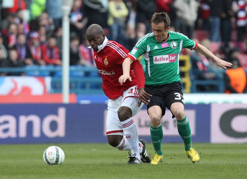 Football. T-mobile Ekstraklasa. Wisla Krakow - Legia Warsaw. 13.04.2013