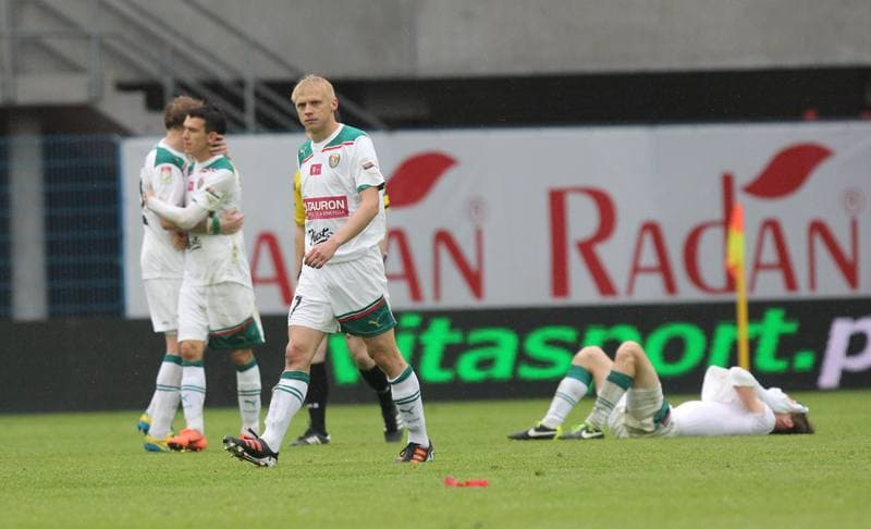 Football. T-Mobile Ekstraklasa. Piast Gliwice - Slask Wroclaw. 12.05.2013