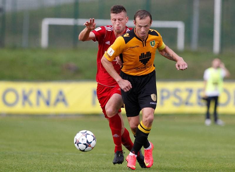 Football. I Liga. Drutex Bytovia Bytow - GKS Katowice. 13.09.2014