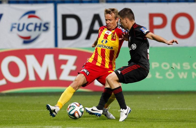 Football. PKO BP Ekstraklasa. Gornik Zabrze - Korona Kielce. 08.11.2015