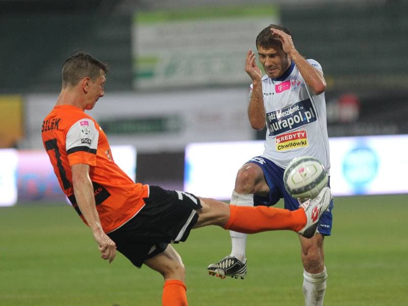 Football. T-mobile Ekstraklasa. Podbeskidzie Bielsko-Biala - Zaglebie Lubin. 09.08.2013