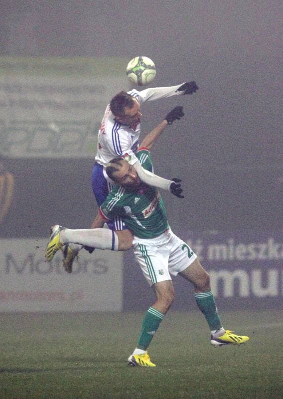 Football. T-Mobile Ekstraklasa. Podbeskidzie Bielsko-Biala - Legia Warsaw. 08.03.2013