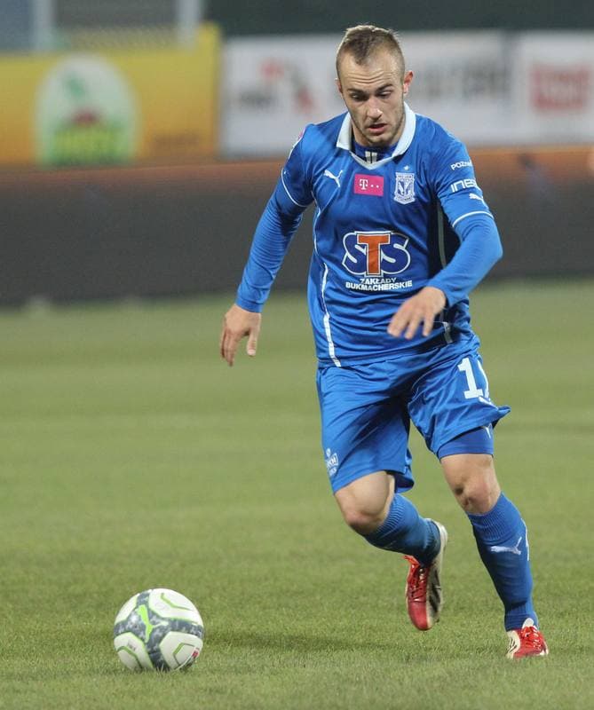 Football. T-Mobile Ekstraklasa. Podbeskidzie Bielsko Biala - Lech Poznan. 05.10.2013