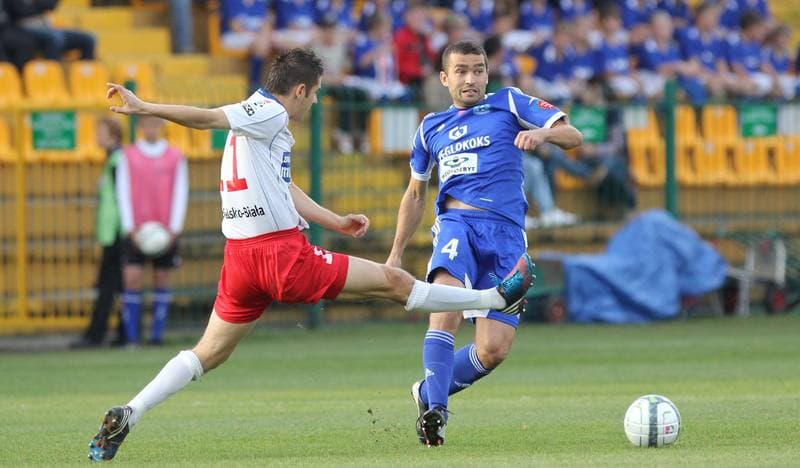 Football. T-Mobile Ekstraklasa. Podbeskidzie Bielsko Biala - Ruch Chorzow. 03.08.2014