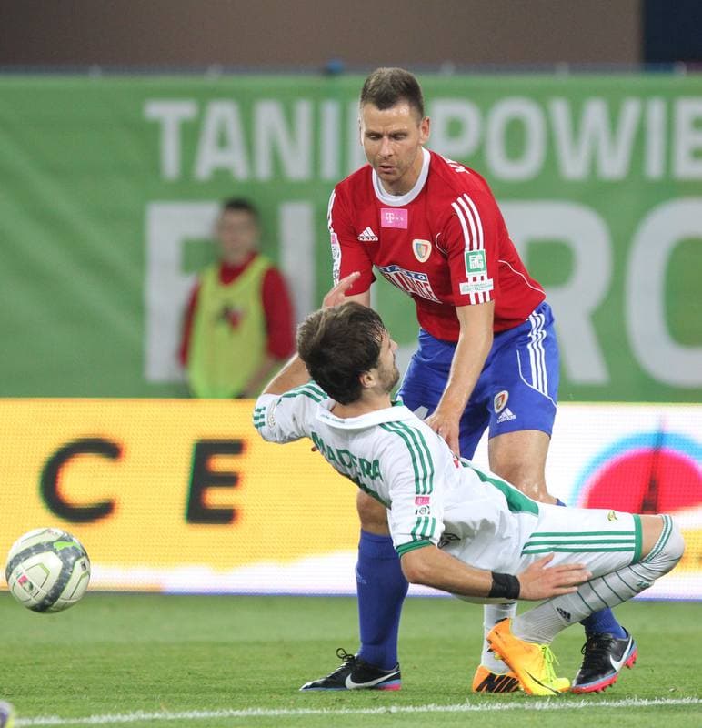 Football. T-Mobile Ekstraklasa. Piast Gliwice - Lechia Gdansk. 01.08.2014