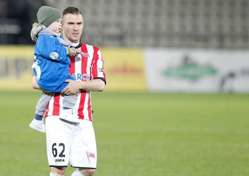 Football. T-Mobile Ekstraklasa. Cracovia Krakow - Korona Kielce. 22.05.2015