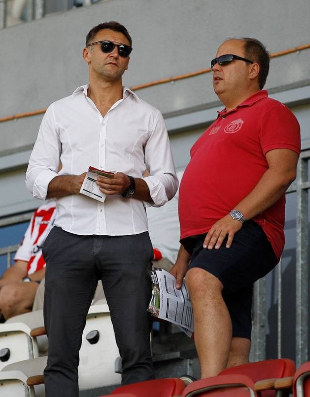 Football. T-Mobile Ekstraklasa. Cracovia Krakow - Piast Gliwice. 13.03.2015