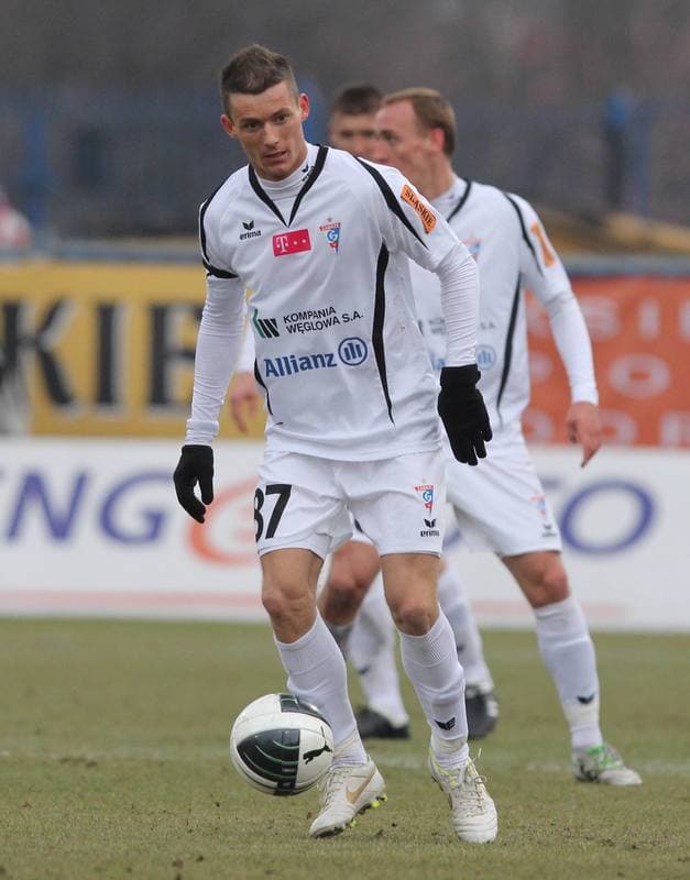 Football. T-Mobile Ekstraklasa. Gornik Zabrze - Lechia Gdansk. 10.03.2012