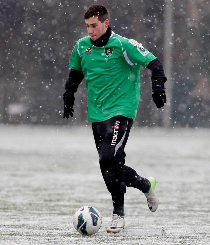 Football. Sparing. GKS Katowice - Gornik Leczna. 25.01.2014