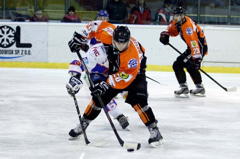 Ice Hockey. Polska Hokej Liga. Polonia Bytom - JKH GKS Jastrzebie. 14.12.2014