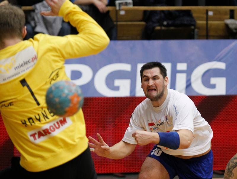 Handball. PGNiG Superliga. Gornik Zabrze - Stal Mielec. 12.02.2014