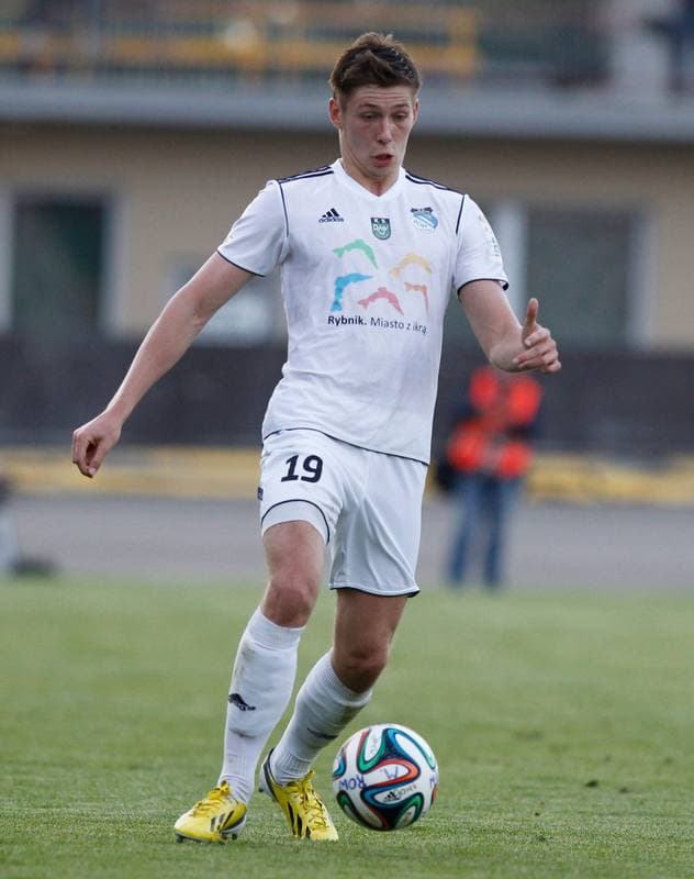 Football. I Liga. Energetyk ROW Rybnik - GKS Belchatow. 09.05.2014