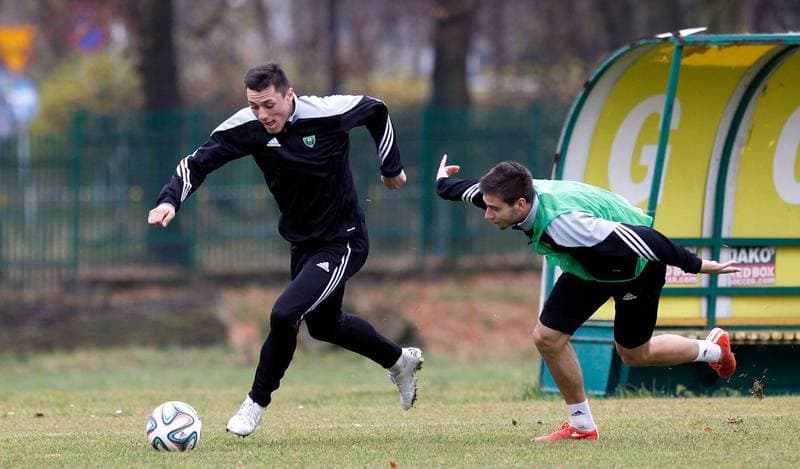 Football. GKS Katowice. Training. 19.01.2015