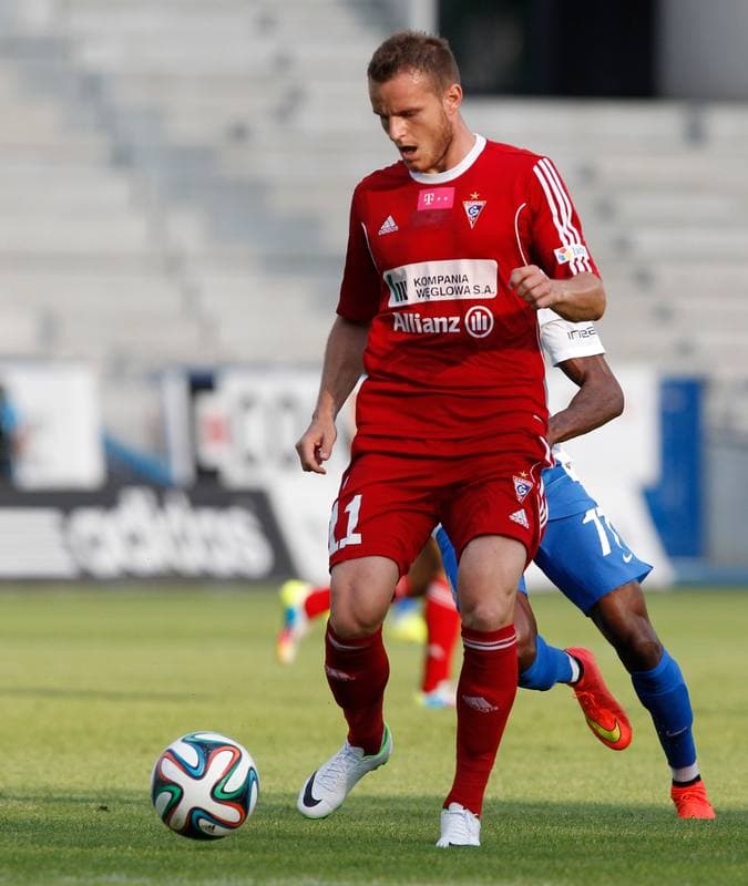 Football. T-Mobile Ekstraklasa. Gornik Zabrze - Lech Poznan. 21.07.2014