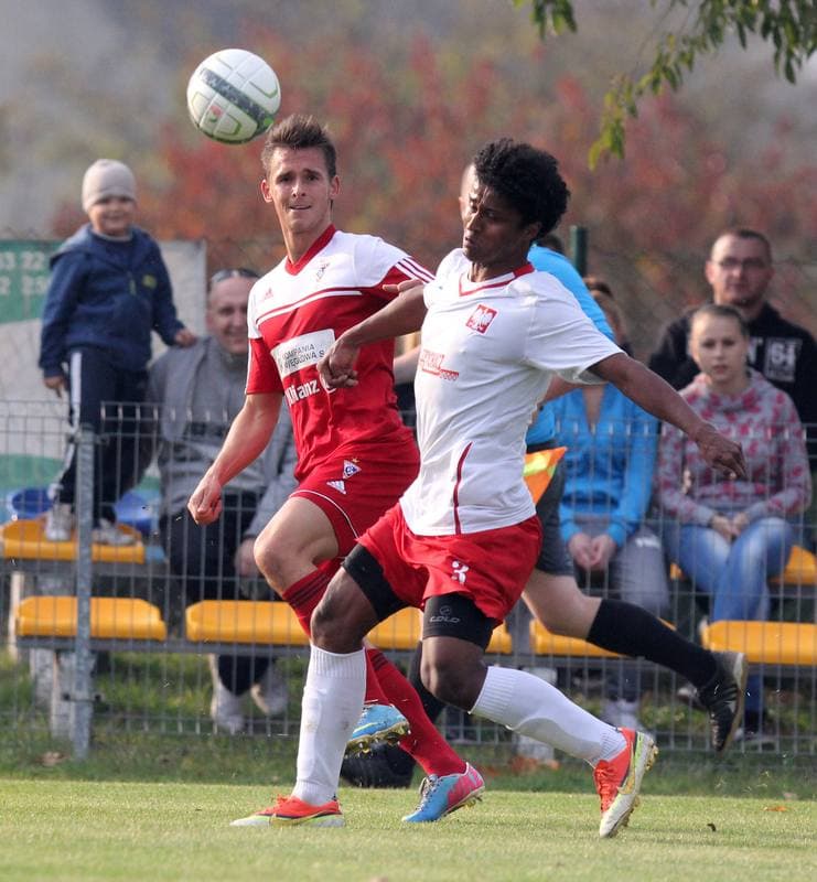 Football. Friendly Match. LZS Piotrowka - Gornik Zabrze. 10.10.2013