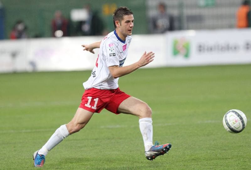 Football. T-Mobile Ekstraklasa. Podbeskidzie Bielsko Biala - Ruch Chorzow. 03.08.2014