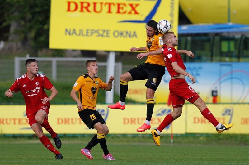 Football. I Liga. Drutex Bytovia Bytow - GKS Katowice. 13.09.2014