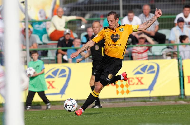 Football. I Liga. Bytovia Bytow - GKS Katowice. 13.09.2014