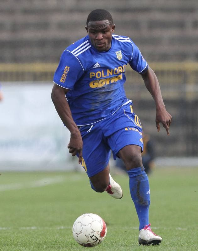 Football. Bytom I liga. Ruch Radzionkow - Arka Gdynia. 07.04.2012