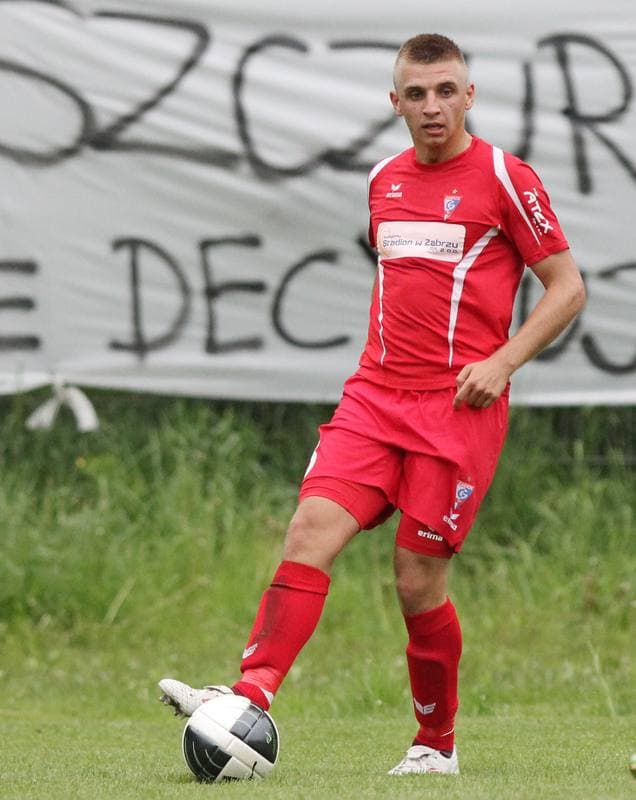 Football. Sparing. Slavia Ruda Slaska - Gornik Zabrze. 12.05.2012