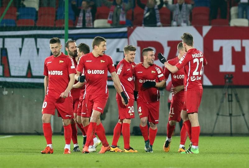 Football. Ekstraklasa. Gornik Zabrze - Lechia Gdansk. 13.03.2016