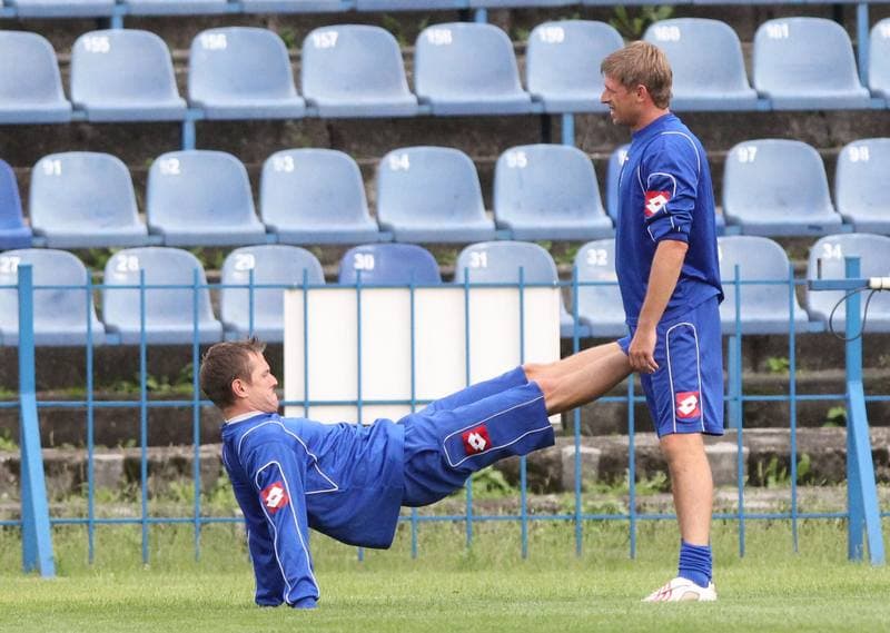 Football. Ruch Chorzow. Training. 12.06.2012
