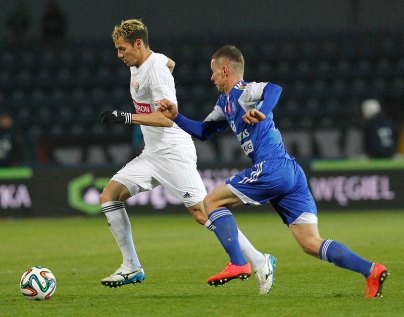 Football. PKO BP Ekstraklasa. Ruch Chorzow - Slask Wroclaw. 23.10.2015