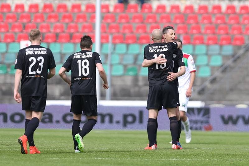 Football. I Liga. Zaglebie Sosnowiec - Rozwoj Katowice. 01.05.2016