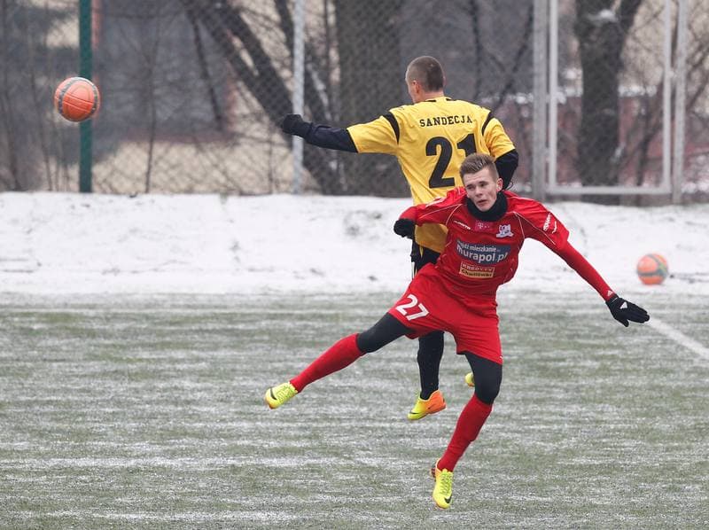 Football. Friendly Match. Podbeskidzie Bielsko Biala - Sandecja Nowy Sacz. 23.01.2014