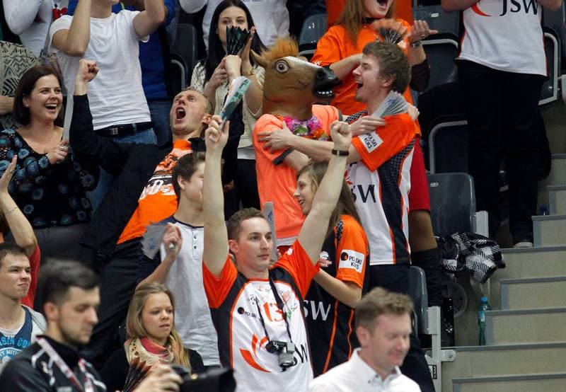 Volleyball. PlusLiga. Jastrzebski Wegiel - Lotos Trefl Gdansk. 13.12.2013