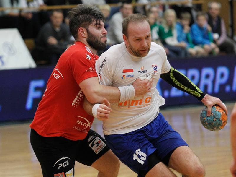 Handball. PGNiG Superliga. Gornik Zabrze - Stal Mielec. 12.02.2014