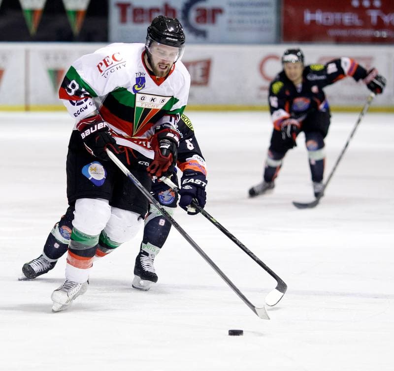 Ice Hockey. Polska Hokej Liga. GKS Tychy - Ciarko KH Sanok. 23.01.2015