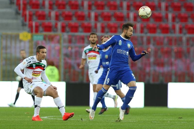 Football. I Liga. GKS Tychy - Miedz Legnica. 29.10.2016