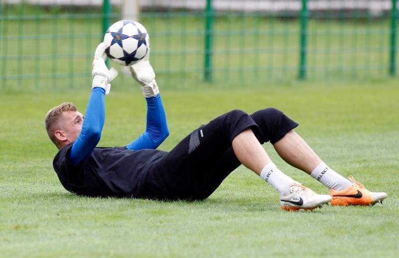 Football. GKS Katowice. Training. 19.01.2015