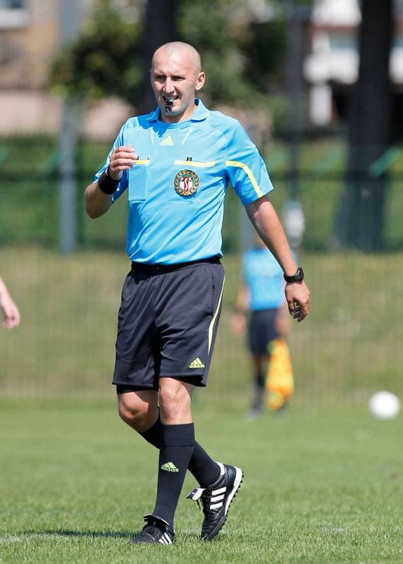 Football. III Liga Opolsko - Slaska. Grunwald Ruda Slaska - GKS Jastrzebie. 09.08.2014