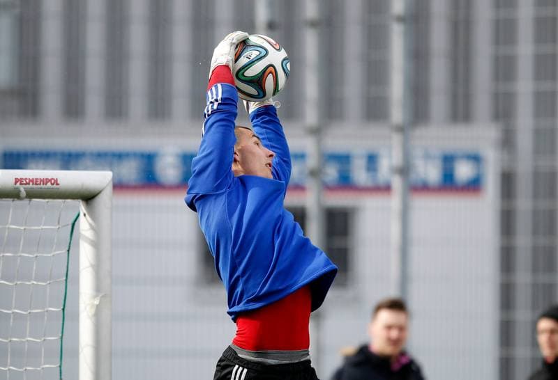 Football. Piast Gliwice. Training. 07.01.2016