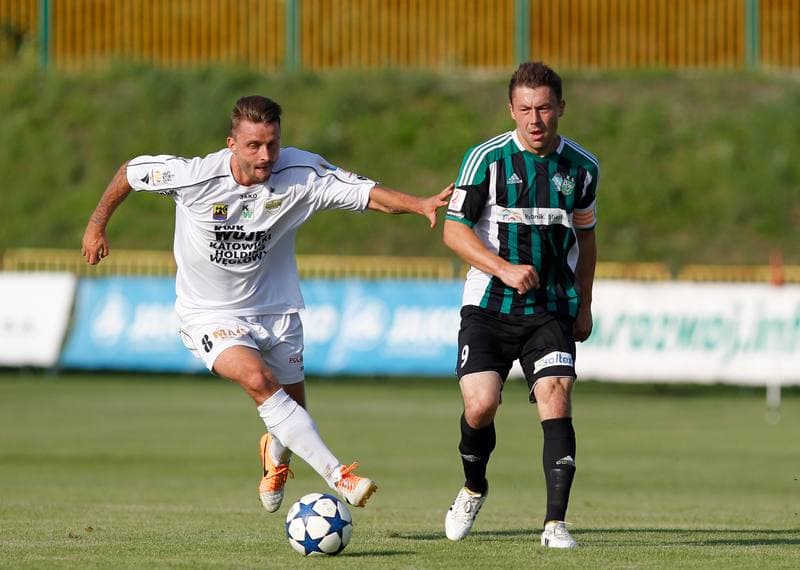 Football. II Liga. Rozwoj Katowice - Energetyk ROW Rybnik. 09.08.2014