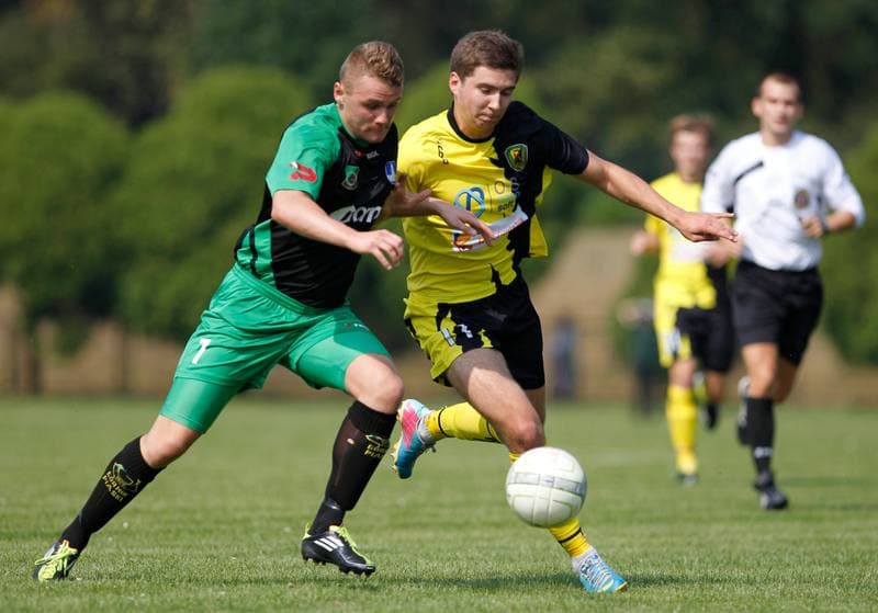 Football. IV Liga. Gornik Piaski - Ruch Radzionkow. 06.09.2014