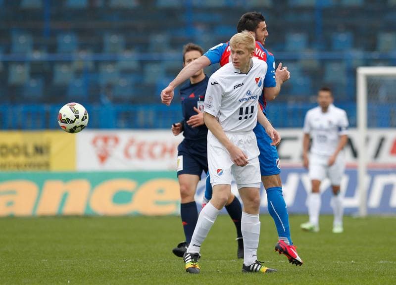 Football. SYNOT Liga. Banik Ostrava - Viktoria Plzen. 05.04.2015