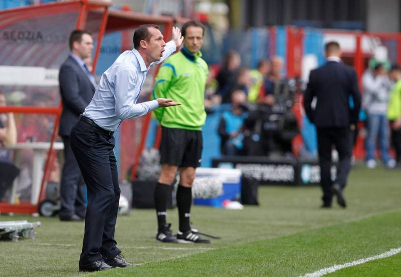 Football. T-Mobile Ekstraklasa. Piast Gliwice - Podbeskidzie Bielsko Biala. 24.05.2015