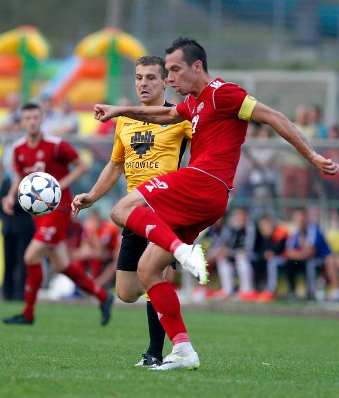 Football. I Liga. Drutex Bytovia Bytow - GKS Katowice. 13.09.2014
