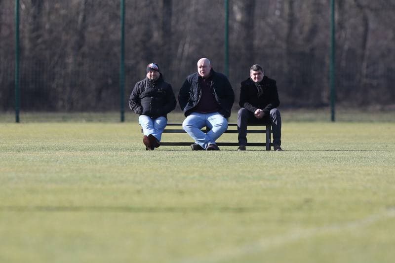 Football. Sparing. Zaglebie Sosnowiec - Polonia Bytom. 25.02.2017