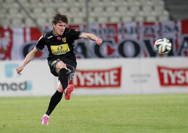 Football. T-Mobile Ekstraklasa. Cracovia Krakow - Korona Kielce. 22.05.2015