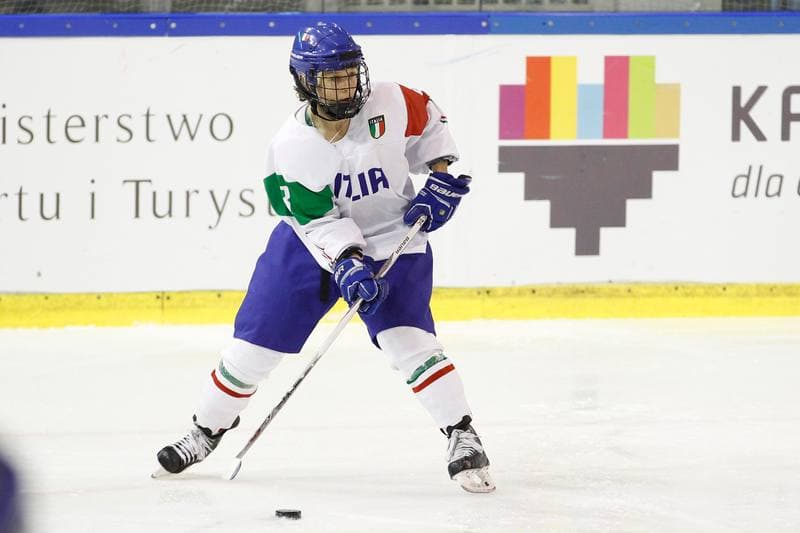 Ice Hockey. Women's World Championship. Slovakia - Italy. 09.04.2017