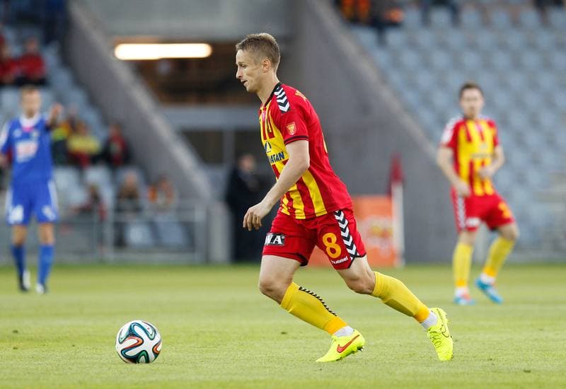 Football. T-Mobile Ekstraklasa. Korona Kielce - Piast Gliwice. 26.09.2014