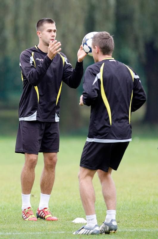 Football. GKS Katowice. Training. 19.01.2015