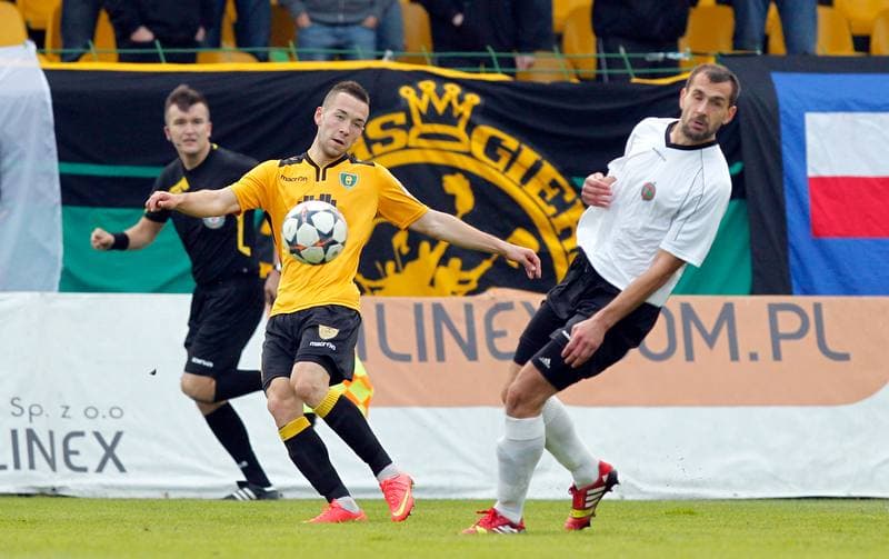 Football. I Liga. GKS Katowice - Chrobry Glogow. 04.10.2014