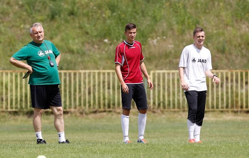 Football. Rozwoj Katowice. Training. 02.07.2015