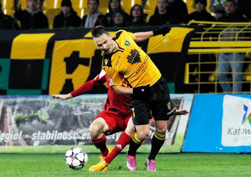 Football. I Liga. GKS Katowice - Dolcan Zabki. 25.10.2014