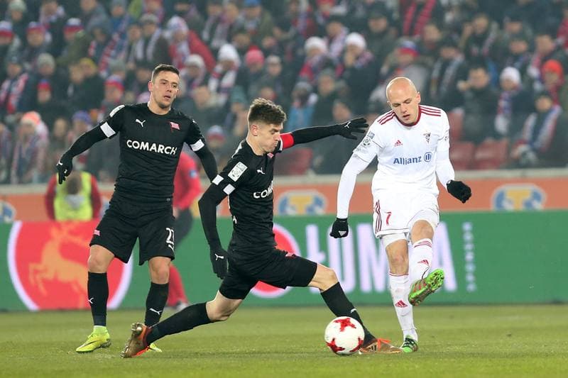 Football. Lotto Ekstraklasa. Gornik Zabrze - Cracovia Krakow. 18.12.2017